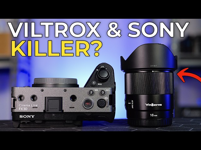 This Lens is Small, Fast, and Affordable! (Great for Sony FX30)