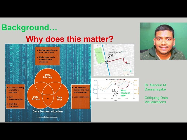 Critiquing Data Visualizations: How to critically evaluate a data visualization or a dashboard?