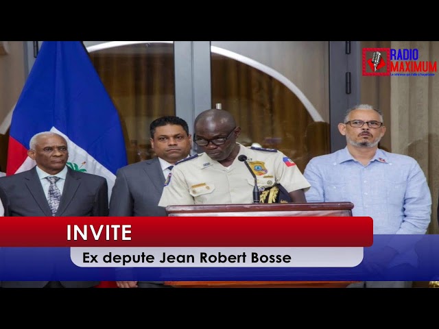 8/10/2025: Enspekte jeneral polis ayiti a Vladimir Paraison enstale kom nouvo DG PNH la
