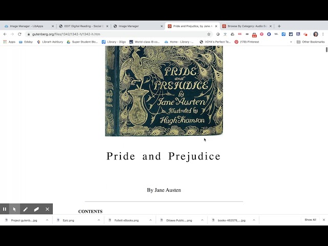 How to access eBooks and audio books from Project Gutenberg during COVID