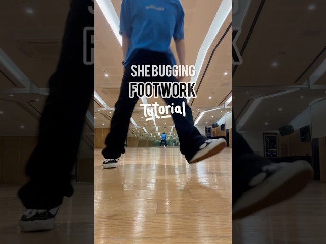 She Buggin’ (whatchu gonna do) Dance Trend Footwork Tutorial (Step by Step)