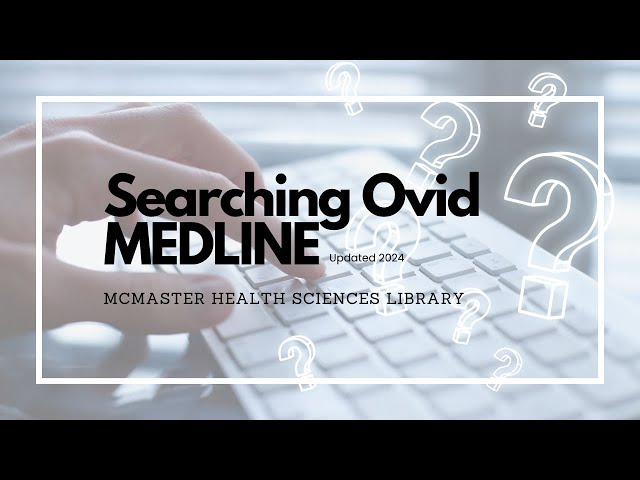 Searching Ovid MEDLINE