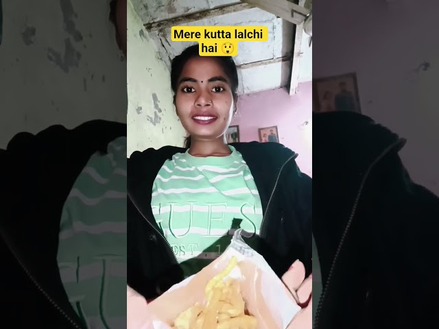 mere kutta lalchi hai 😲#dog #dogshorts #dogs #doglife #minivlog #shtos #shorts