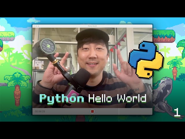 Python Walkthrough | Chapter 1: Hello World