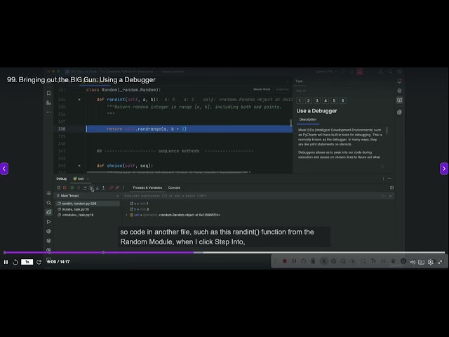 Debugging Code - Part 6