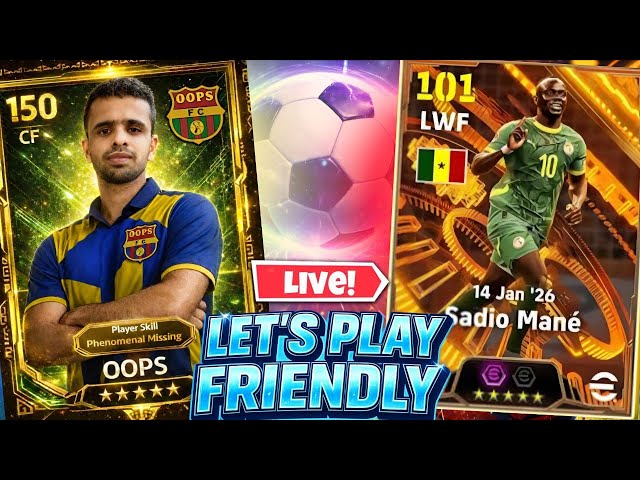 LET'S PLAY FRIENDLY, CO OP |efootball   LIVE