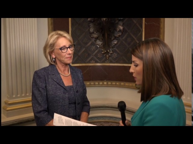 DeVos comments on a wide variety of topics  - Gray TV/WLUC-TV