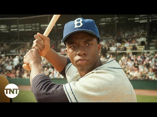 Jackie Robinson Hits a Homerun to Take The Dodgers to the World Series in 42 [CLIP] | TNT