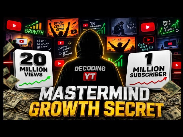 The Mastermind @decodingyt Growth Secret 