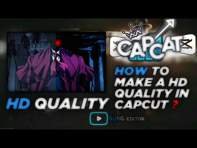 How to make a HD Quality in Capcut | Capcut Tutorial