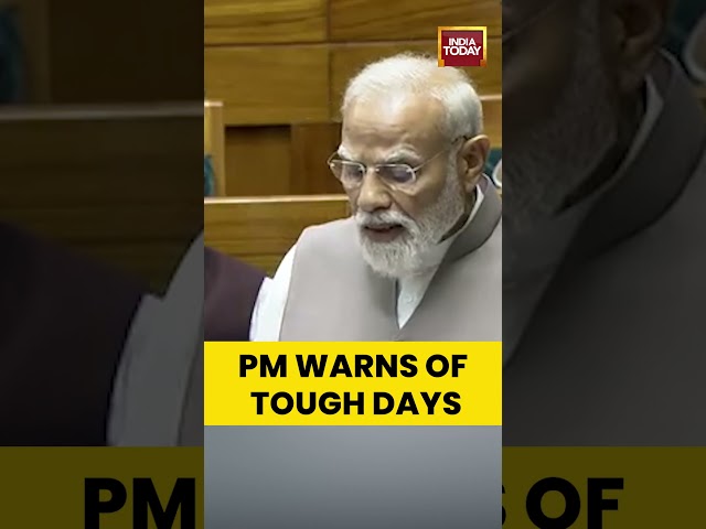 Modi Cautions: Tough Days Ahead Amid Energy Concerns | Iran War | Modi's Speech | Lok Sabha