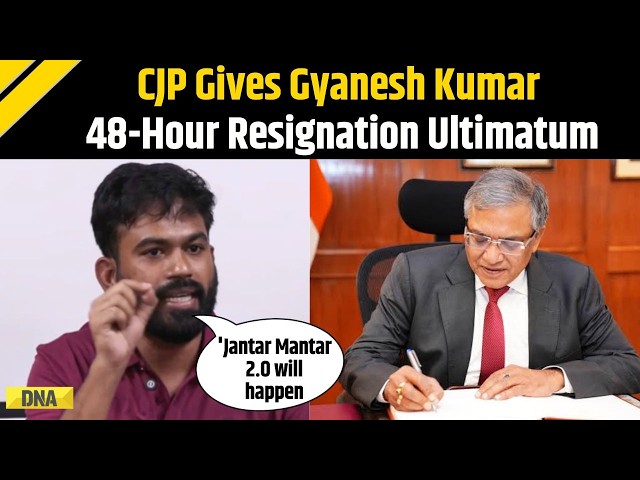 Election Commission News: CJP’s Dipke Warns Of Nationwide Protest If Gyanesh Kumar Doesn’t Resign