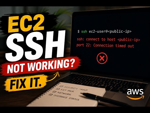 AWS EC2 SSH Not Working | Complete Troubleshooting Guide Practical Demo | SSH connection timed out