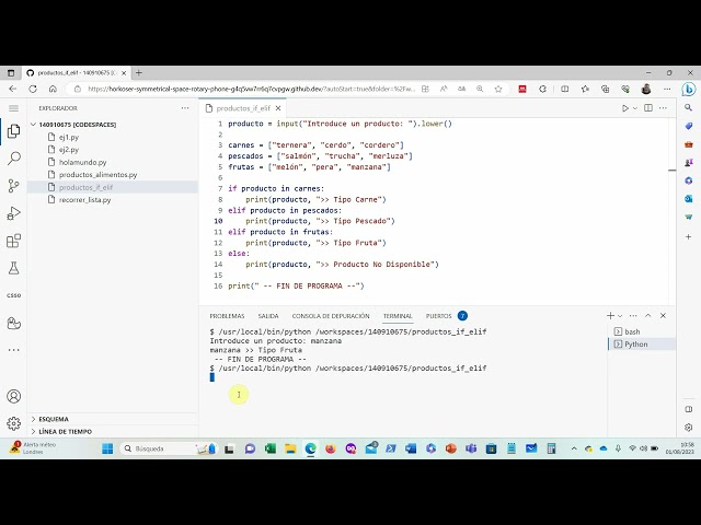 PYTHON: Diferencias entre IF/ELSE e IF/ELIF/ELSE en múltiples comparaciones. ¡Evita el error!