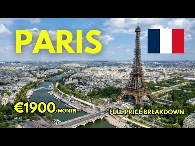 Cost of Living in Paris, France | FULL Price Breakdown