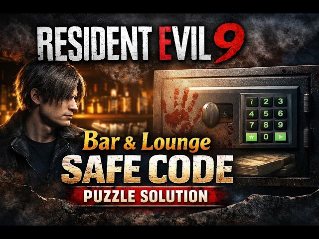 Resident Evil 9 Bar & Lounge Safe Code | Quick Puzzle Solution