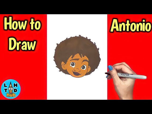 How to Draw Antonio Madrigal | Disney Encanto Art Lesson
