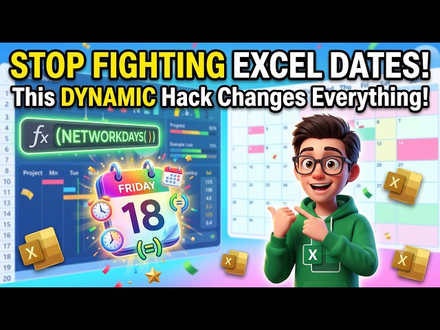 The Ultimate Guide to Excel Date & Time Functions