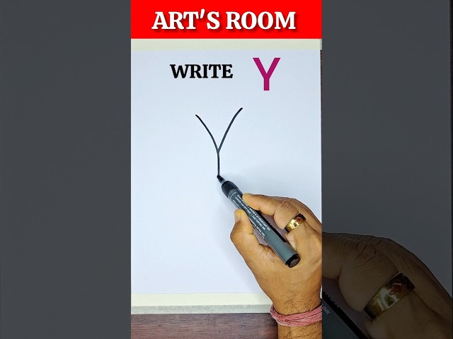 Easy Flower Drawing Tricks With Y | Hibiscus Easy Drawing #shorts #drawing #artsroom