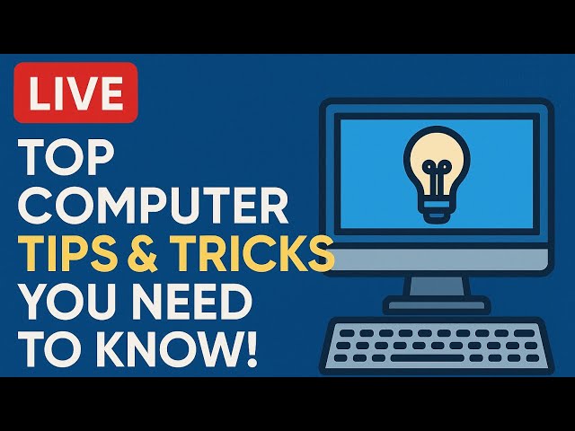 "LIVE: Top Computer Tips & Tricks You Need to Know!"