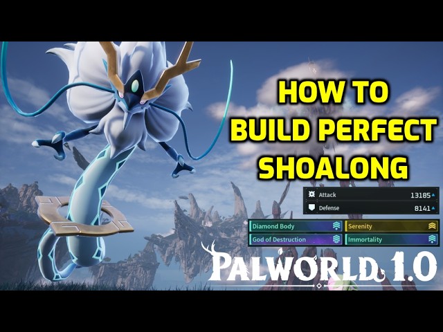 Palworld: How to Build a Perfect Shaolong! Passives, Maxing & Party Build!