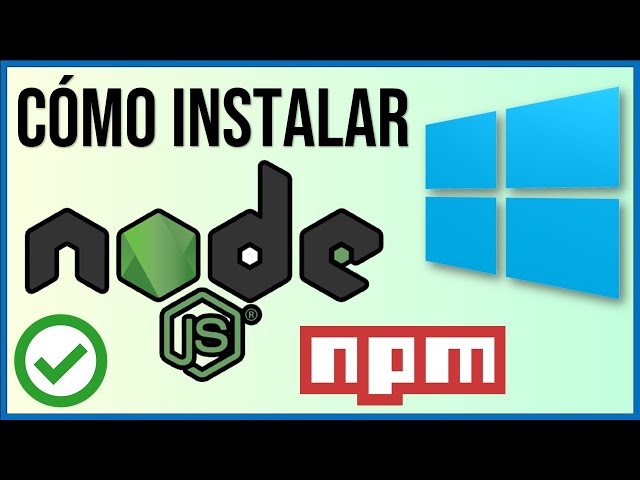 Cómo Descargar e Instalar Node.js en Windows 10 | Explicación Sencilla ✅