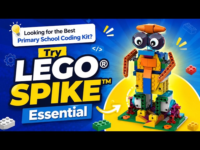 Looking for the Best Primary School Coding Kit? Try LEGO® SPIKE™ Essential