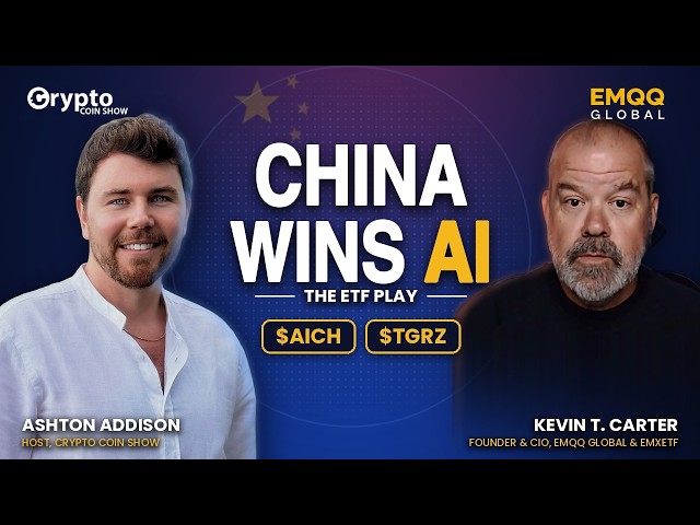 Kevin Carter says China is now favored to win the AI race outright — and he built two ETFs around