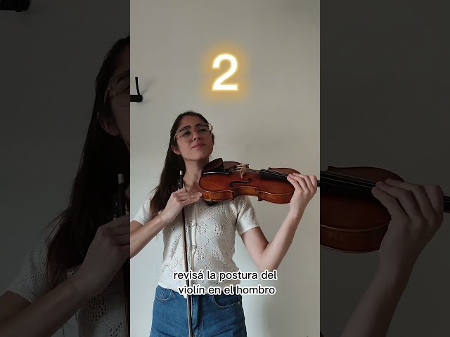 4 TIPS claves para TOCAR el VIOLÍN [Cómo TOCAR el VIOLÍN] #shorts