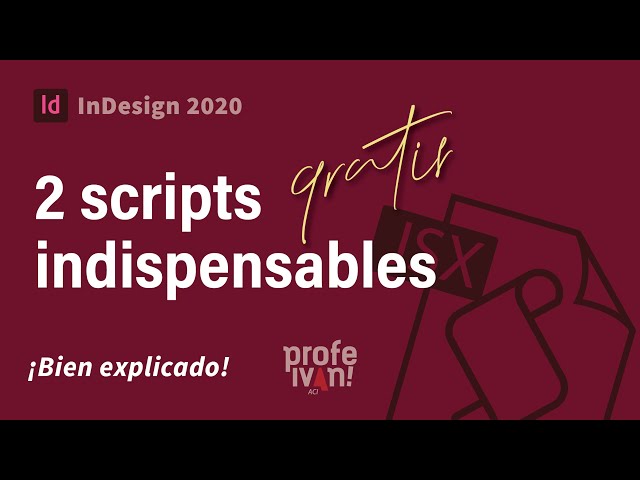✂️ 2 essential InDesign scripts (FREE)