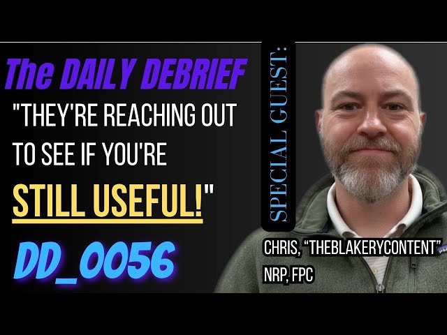 DAILY DEBRIEF #56: Pediatric Readiness Education & Mindset (feat. Christopher "TheBlakeryContent")