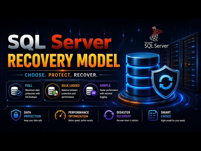 Recover model in SQL Server 