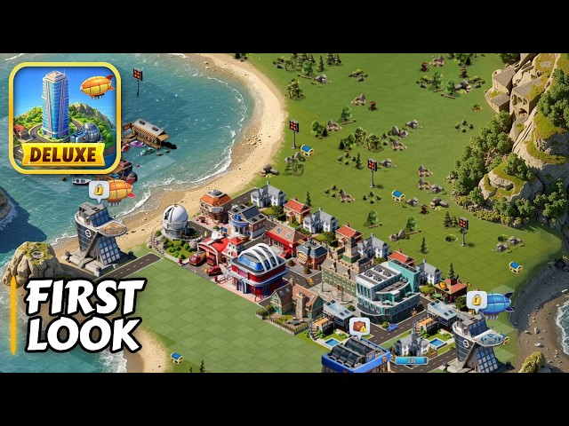 City Island 5: Deluxe Go Build - Mobile City Building Simulation Gameplay (iOS, Android)