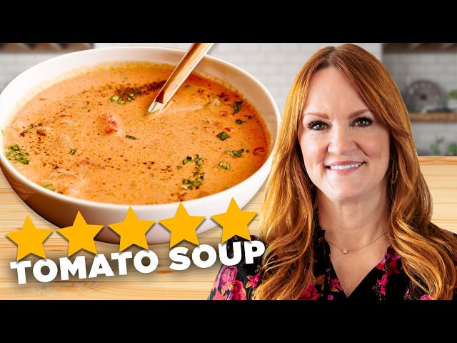 Ree Drummond's 5-STAR Tomato Soup 🍅🤩 The Pioneer Woman | Food Network