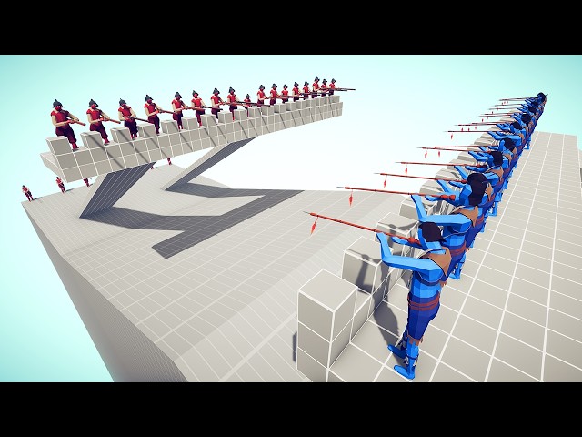 Tower Capture Tournament On The Hill Map | Totally Accurate Battle Simulator TABS