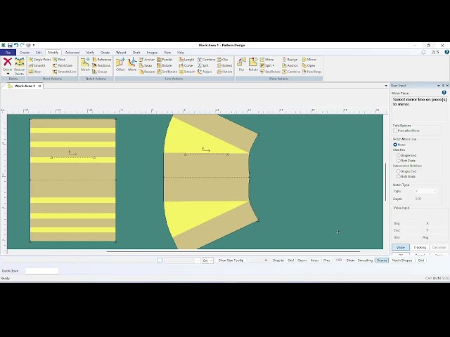 How to Add Fullness w/Gerber Pattern CAD