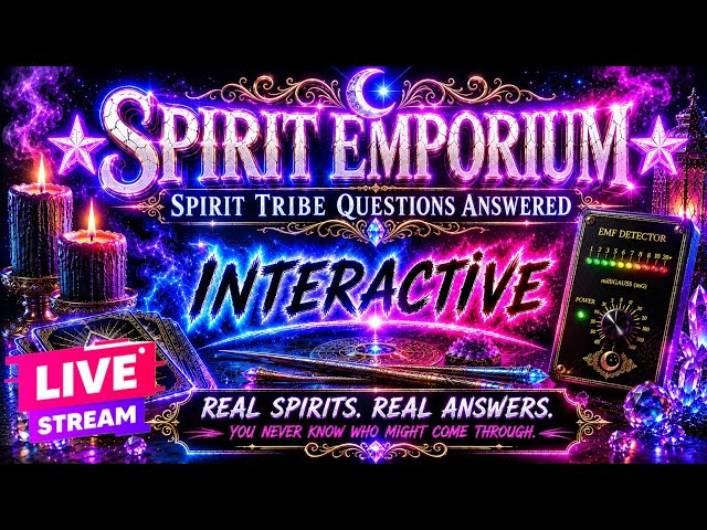 ★LIVE: Spirit Tribe Questions Answered-Spirit Communication-Interactive Paranormal #live #tarot #fyp
