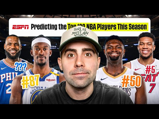 ESPN's Top 100 NBA Players Ranking is Wild