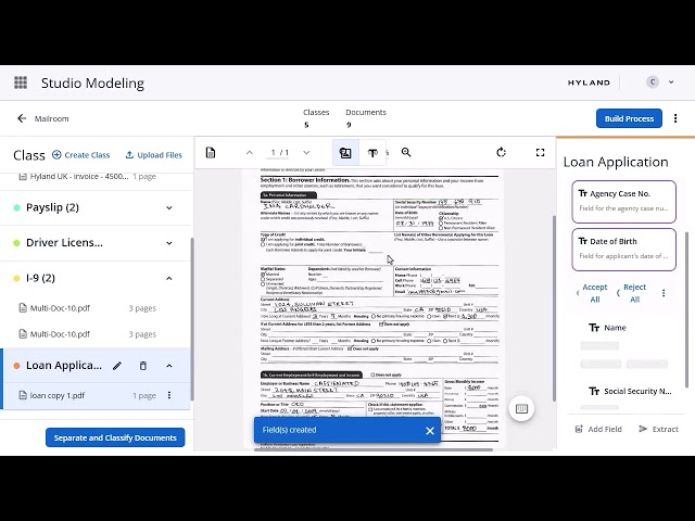 DEMO: Handwriting Recognition with Intelligent Document Processing