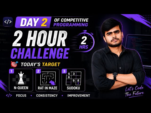Day 3 of Competitive Programming 🚀 |