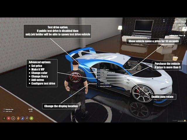 ADVANCED CAR DEALERSHIP FIVEM | ESX/QBCORE