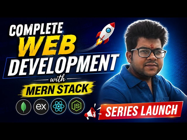 Complete Web Development using MERN stack series launch | Code With Kislay