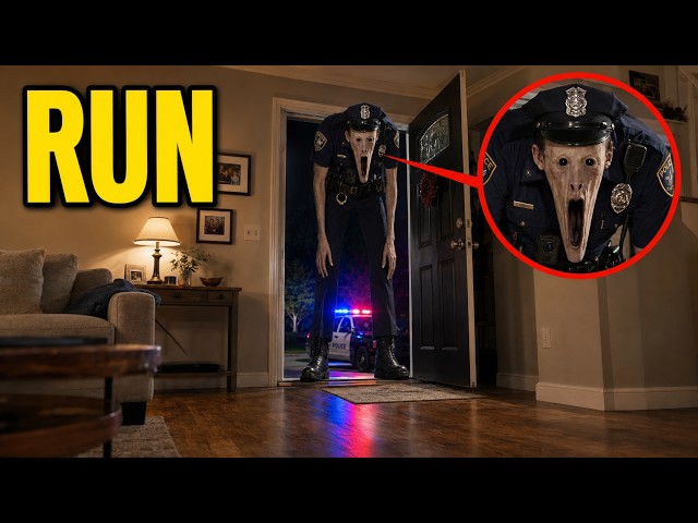 If you see this officer at your door, RUN! (it's a TRAP)