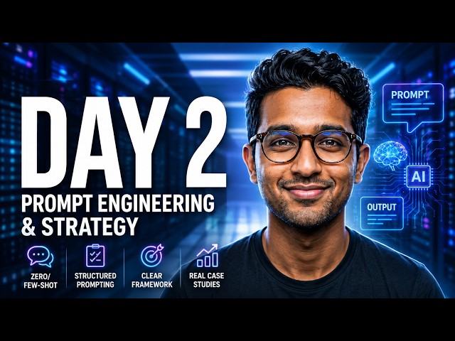 GenAI Engineering Mastery — Day 2: Prompt Engineering & Strategy (RTF + CLEAR Framework, Hinglish)