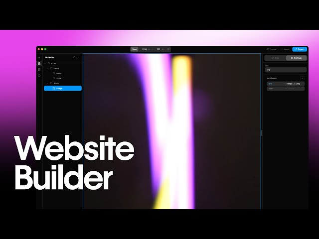Building A Desktop App Website Builder