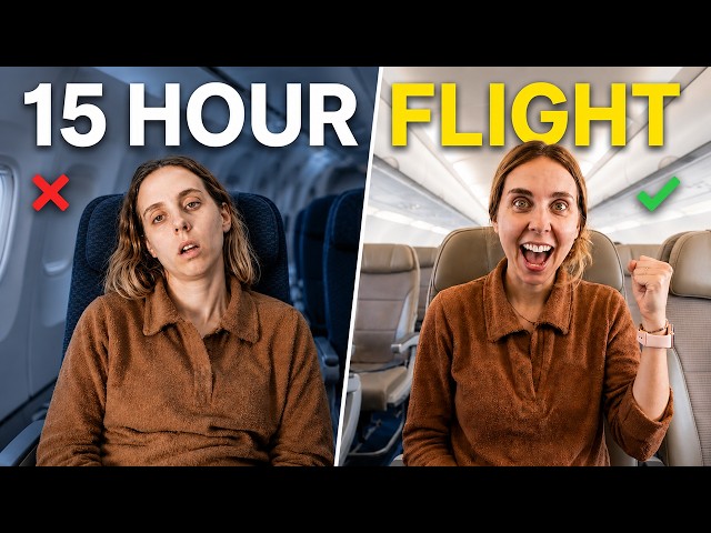 25 Tips to THRIVE on a Long-Haul Flight