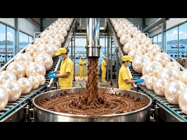 How Millions of Pearl Gems Are Made From Mud in Seconds