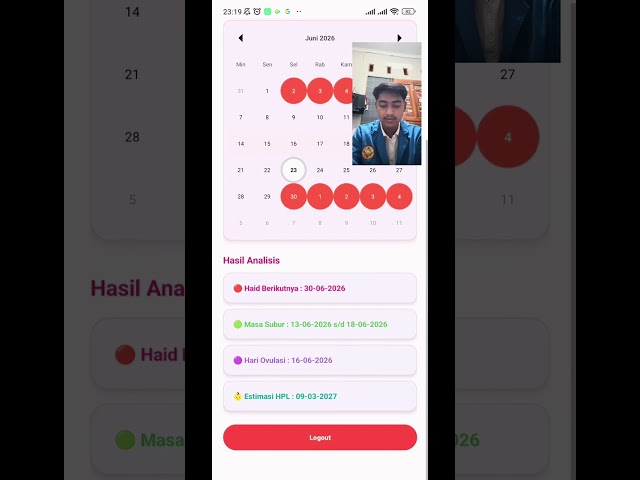 Aplikasi Android Java “Period Care”-Tugas Akhir Mata Kuliah Mobile Programming-Dimas Mulyo Wicaksono