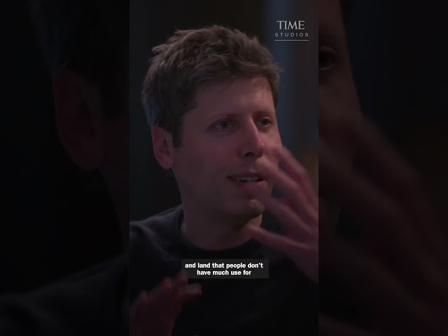 Sam Altman's solution for communities that don't want AI data centers