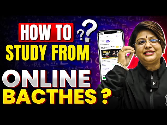 The Right Way To Study From Online Batches ✅ || Pro Study Tips For Students 😎